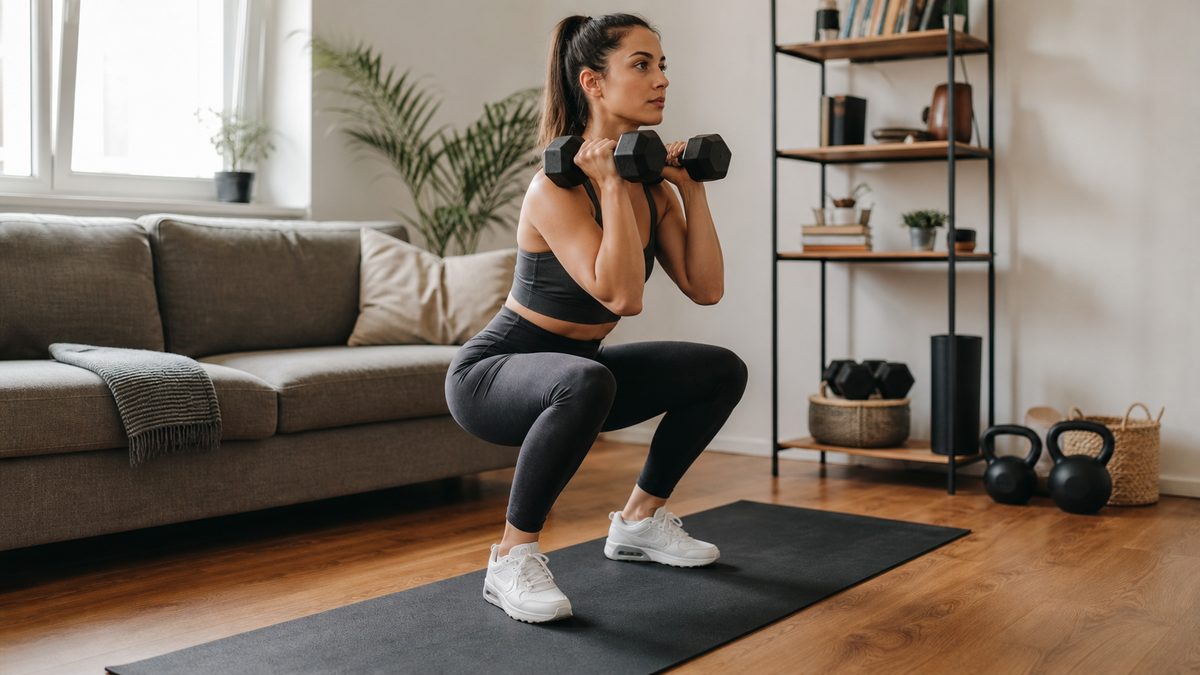 strength training at home: a complete guide for small spaces and simple equipment