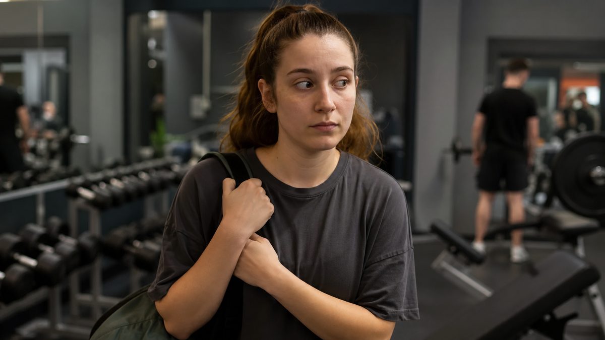 gym anxiety: a practical guide to starting exercise when you feel self-conscious